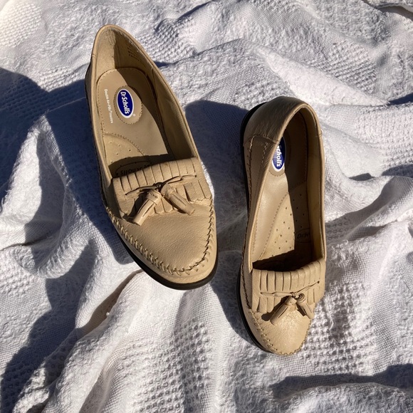 Vintage Dr Scholls leather loafers - Picture 2 of 4